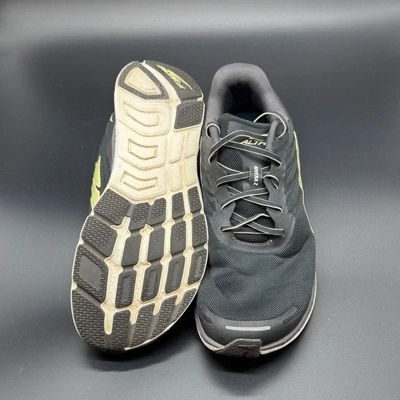 Altra Rivera 2 Men's Running Shoes Black Gold Size 11 Athletic Sneakers - Picture 5 of 7